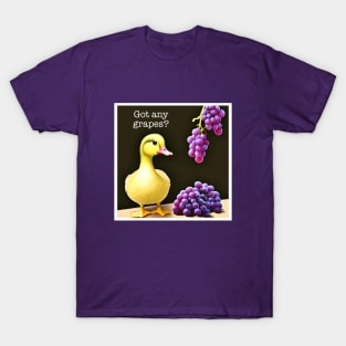 Got any Grapes - Realistic T-Shirt